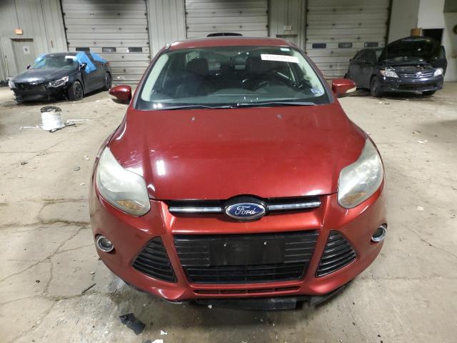 1FADP3J22DL163306 - 2013 FORD FOCUS TITANIUM RED photo 5