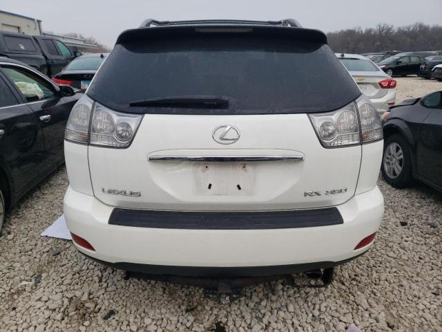 2T2HK31U47C016388 - 2007 LEXUS RX 350 WHITE photo 6