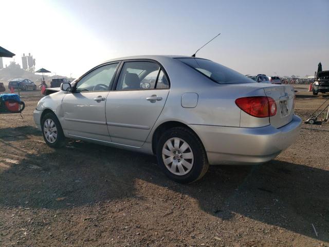 JTDBR32E030048627 - 2003 TOYOTA COROLLA CE SILVER photo 2