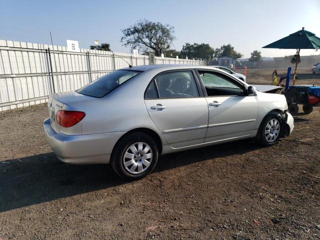 JTDBR32E030048627 - 2003 TOYOTA COROLLA CE SILVER photo 3