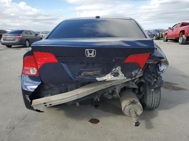 1HGFA16877L035400 - 2007 HONDA CIVIC EX BLUE photo 6