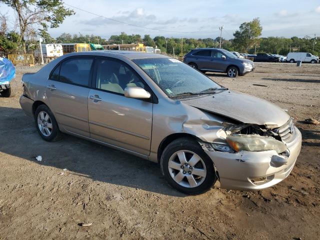 2T1BR38E74C273626 - 2004 TOYOTA COROLLA CE أسمر صورة 4