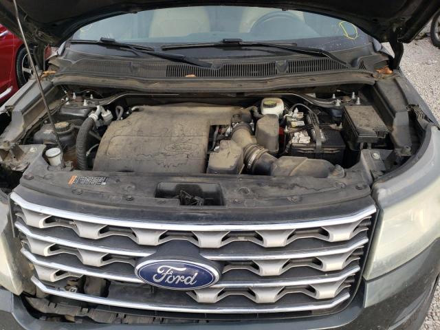 1FM5K7D81GGB15650 - 2016 FORD EXPLORER XLT GREEN photo 12