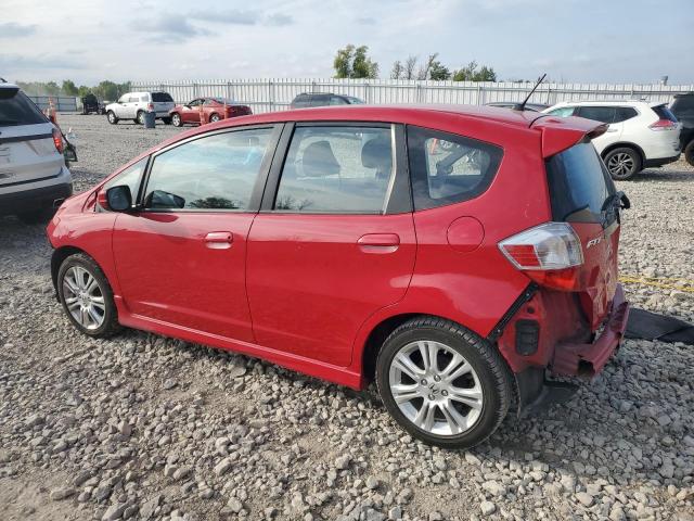 JHMGE8H62AC009692 - 2010 HONDA FIT SPORT RED photo 2
