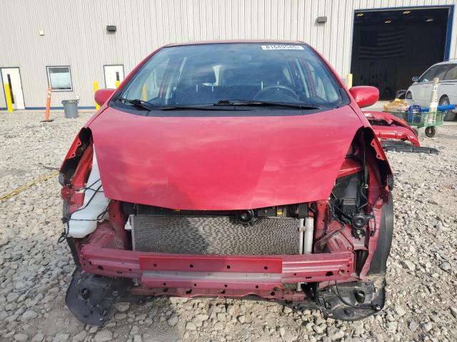 JHMGE8H62AC009692 - 2010 HONDA FIT SPORT RED photo 5