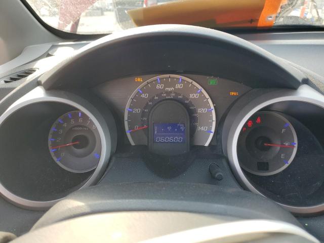 JHMGE8H62AC009692 - 2010 HONDA FIT SPORT RED photo 9