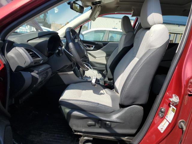 JF2SKAEC1KH465050 - 2019 SUBARU FORESTER PREMIUM წითელი ფოტო 7