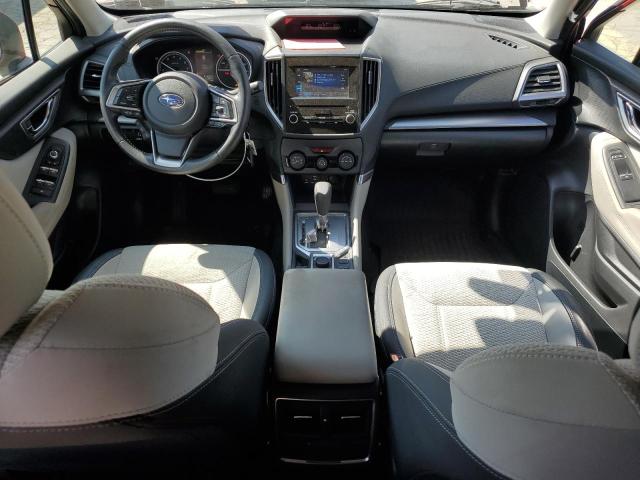 JF2SKAEC1KH465050 - 2019 SUBARU FORESTER PREMIUM წითელი ფოტო 8