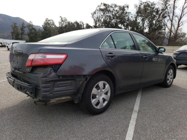 4T1BE46K87U148051 - 2007 TOYOTA CAMRY CE GRAY photo 3