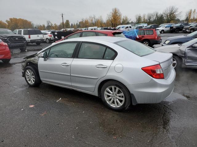 19XFB2F99CE329863 - 2012 HONDA CIVIC EXL ვერცხლისფერი ფოტო 2