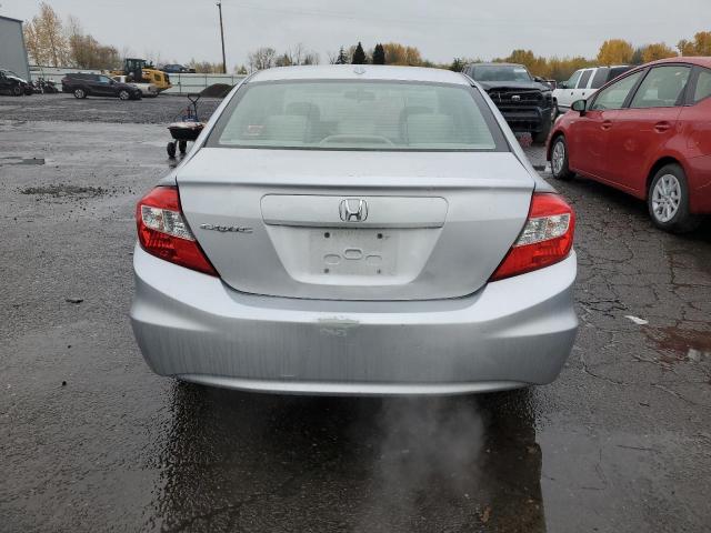 19XFB2F99CE329863 - 2012 HONDA CIVIC EXL ვერცხლისფერი ფოტო 6