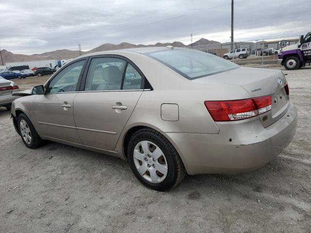 5NPET46C78H360807 - 2008 HYUNDAI SONATA GLS GOLD photo 2