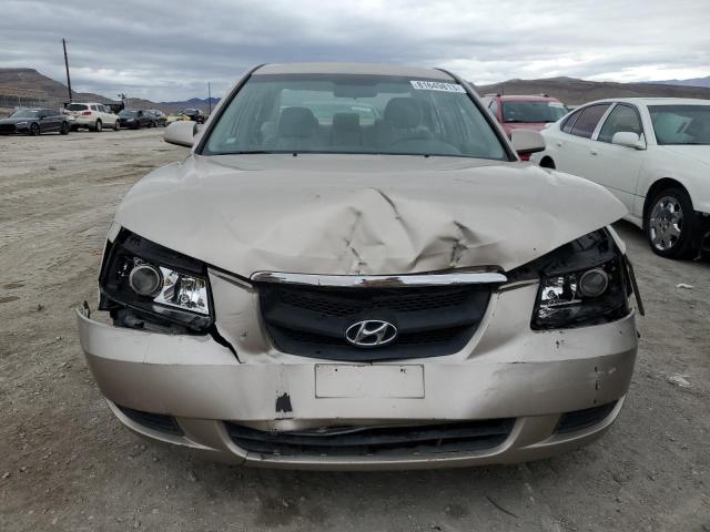 5NPET46C78H360807 - 2008 HYUNDAI SONATA GLS GOLD photo 5