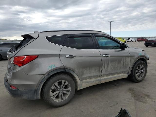 5XYZU3LB3EG228392 - 2014 HYUNDAI SANTA FE S GRAY photo 3