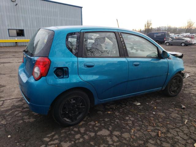 KL1TD66E99B369455 - 2009 CHEVROLET AVEO LS 蓝色 照片 3