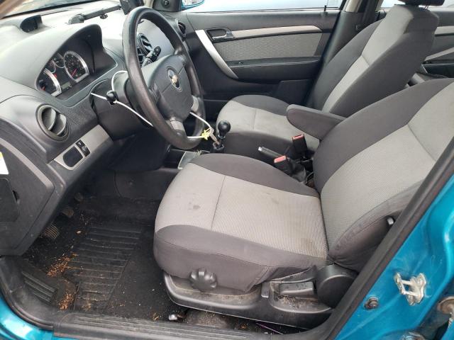 KL1TD66E99B369455 - 2009 CHEVROLET AVEO LS 蓝色 照片 7