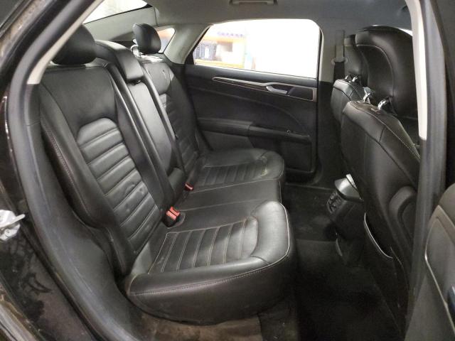 3FA6P0HD4ER290656 - 2014 FORD FUSION SE BLACK photo 10