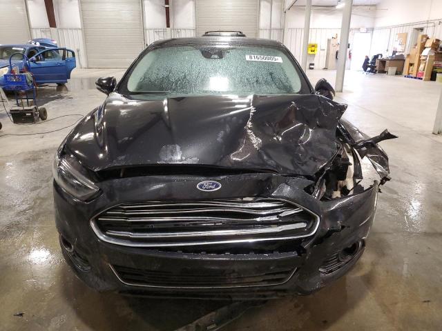 3FA6P0HD4ER290656 - 2014 FORD FUSION SE BLACK photo 5