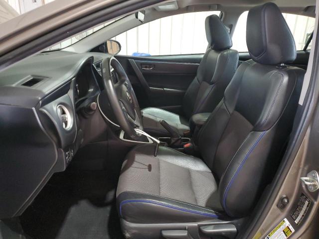 2T1BURHE1JC062869 - 2018 TOYOTA COROLLA L BROWN photo 7