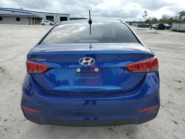 3KPC24A61LE108205 - 2020 HYUNDAI ACCENT SE BLUE photo 6