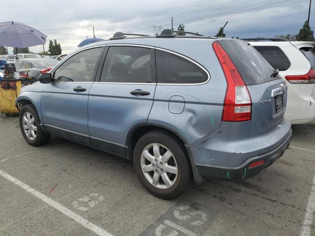 JHLRE38549C015139 - 2009 HONDA CR-V EX BLUE photo 2