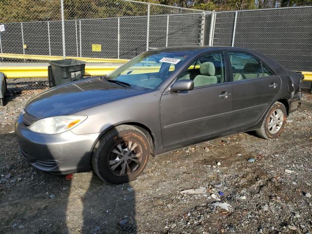 4T1BE32K14U927416 - 2004 TOYOTA CAMRY LE GRAY photo 1