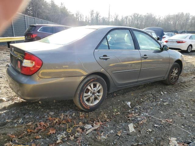 4T1BE32K14U927416 - 2004 TOYOTA CAMRY LE GRAY photo 3