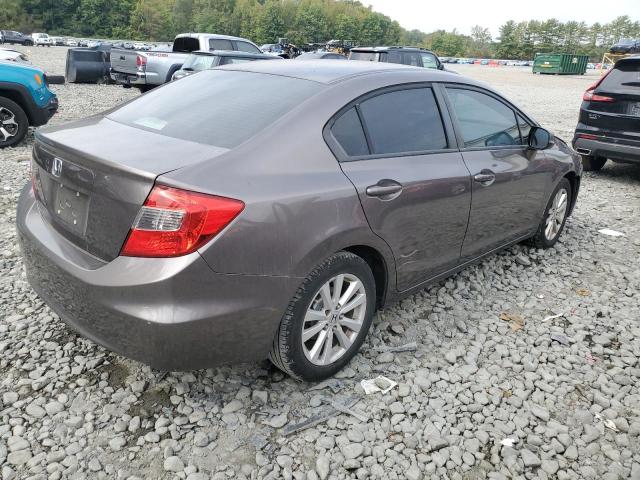 19XFB2F89CE303710 - 2012 HONDA CIVIC EX GRAY photo 3