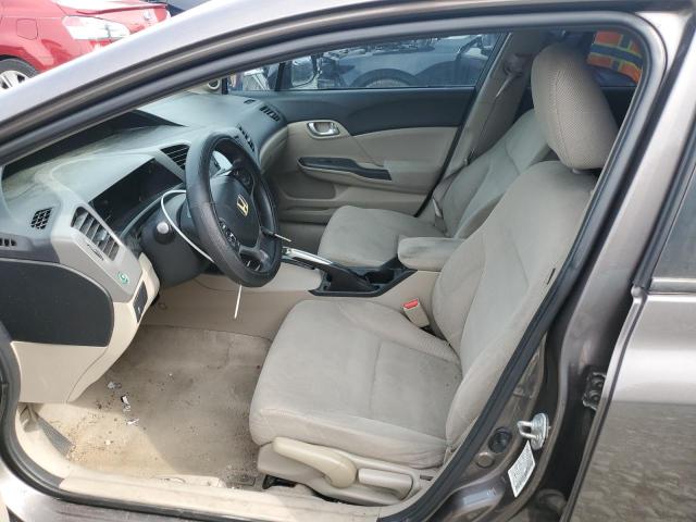 19XFB2F89CE303710 - 2012 HONDA CIVIC EX GRAY photo 7