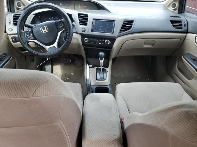 19XFB2F89CE303710 - 2012 HONDA CIVIC EX GRAY photo 8