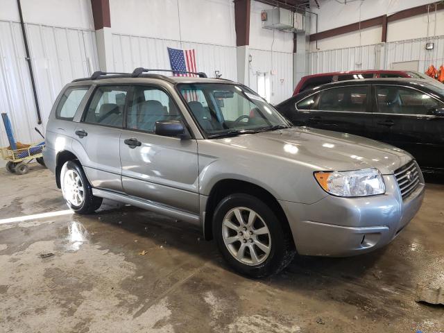 JF1SG63677H748320 - 2007 SUBARU FORESTER 2.5X BEIGE photo 4