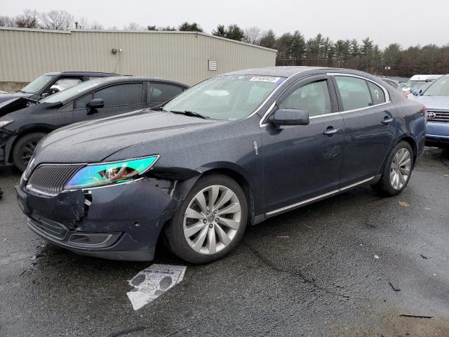 1LNHL9EK9DG618404 - 2013 LINCOLN MKS BLUE photo 1