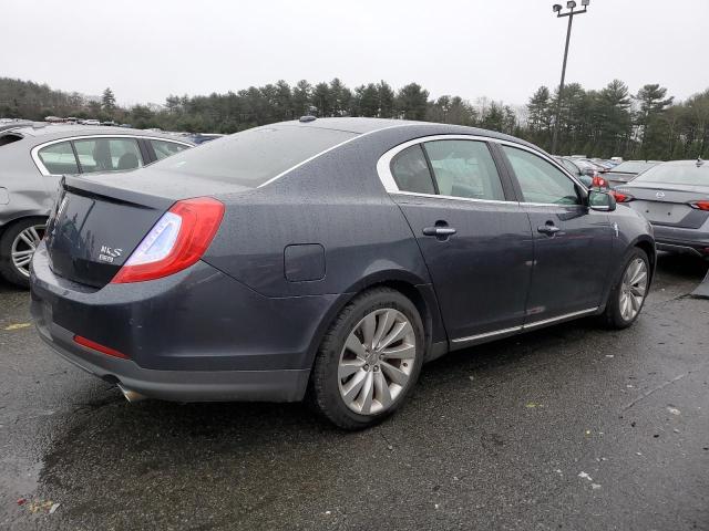 1LNHL9EK9DG618404 - 2013 LINCOLN MKS BLUE photo 3