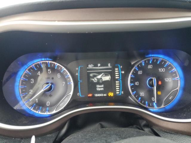 2C4RC1BG0HR854678 - 2017 CHRYSLER PACIFICA TOURING L SILVER photo 9