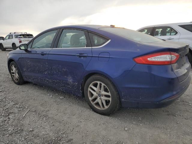 3FA6P0H73DR347390 - 2013 FORD FUSION SE BLUE photo 2