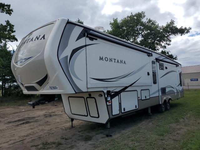 4YDF37222J4703504 - 2018 KEYSTONE MONTANA Crème photo 2