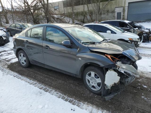 JM1BL1SF0A1351543 - 2010 MAZDA 3 I GRAY photo 4