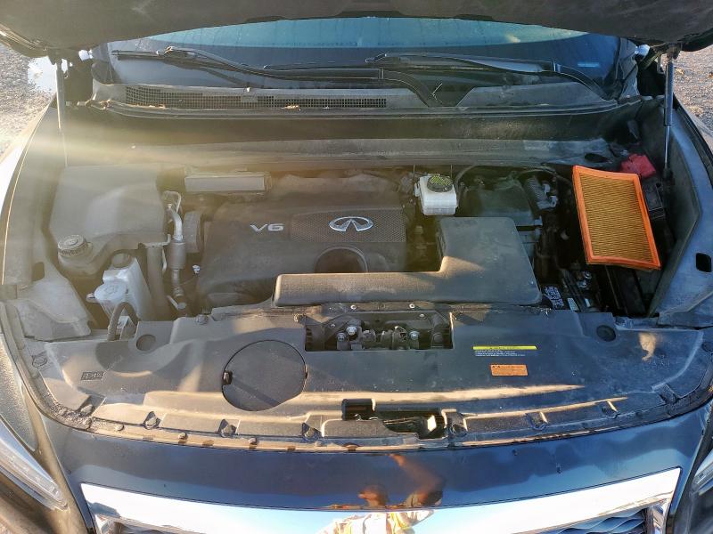 5N1DL0MN8HC508480 - 2017 INFINITI QX60 Чорний фото 11