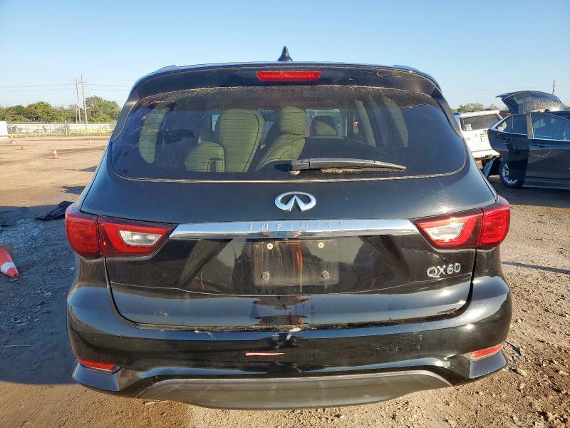 5N1DL0MN8HC508480 - 2017 INFINITI QX60 Чорний фото 6