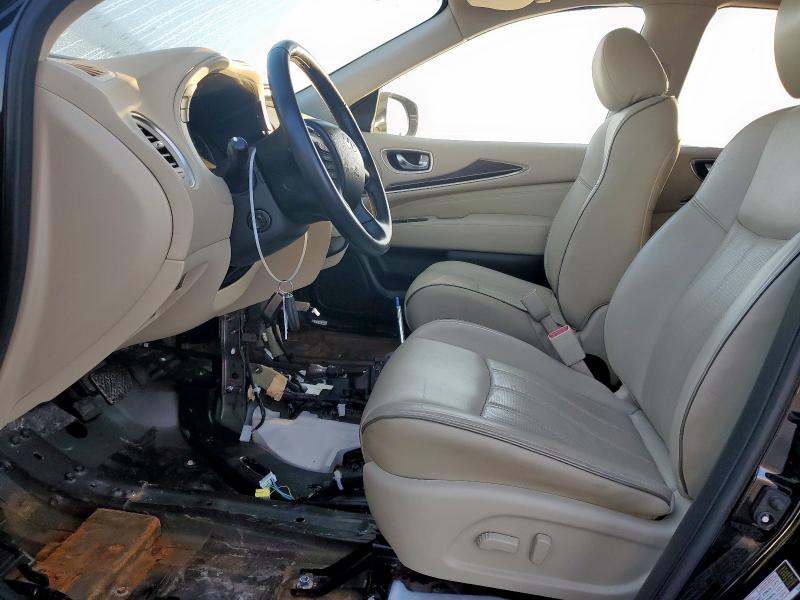 5N1DL0MN8HC508480 - 2017 INFINITI QX60 Чорний фото 7