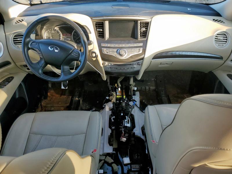 5N1DL0MN8HC508480 - 2017 INFINITI QX60 Чорний фото 8