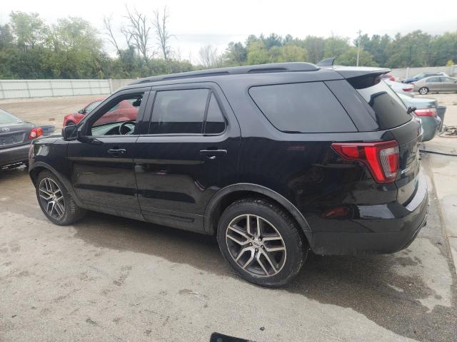 1FM5K8GT4HGB05475 - 2017 FORD EXPLORER SPORT შავი ფოტო 2