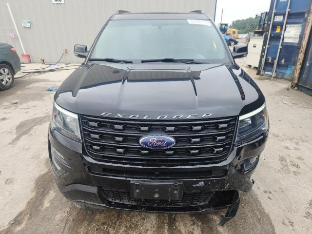1FM5K8GT4HGB05475 - 2017 FORD EXPLORER SPORT შავი ფოტო 5