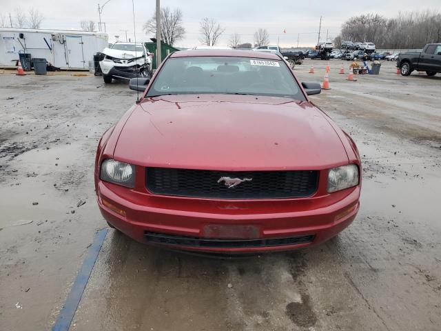 1ZVFT80N075247220 - 2007 FORD MUSTANG RED photo 5