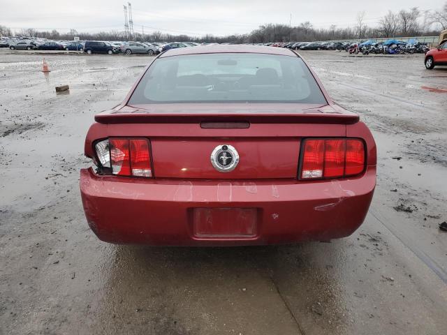 1ZVFT80N075247220 - 2007 FORD MUSTANG RED photo 6