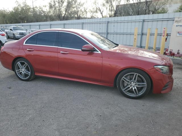 WDDZF4JB7HA207297 - 2017 MERCEDES-BENZ E 300 RED photo 4