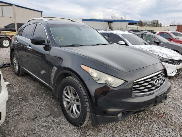 JNRAS18W69M155073 - 2009 INFINITI FX35 BLACK photo 4