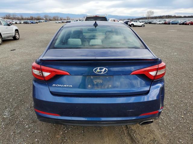 5NPE24AFXGH324158 - 2016 HYUNDAI SONATA SE BLUE photo 6