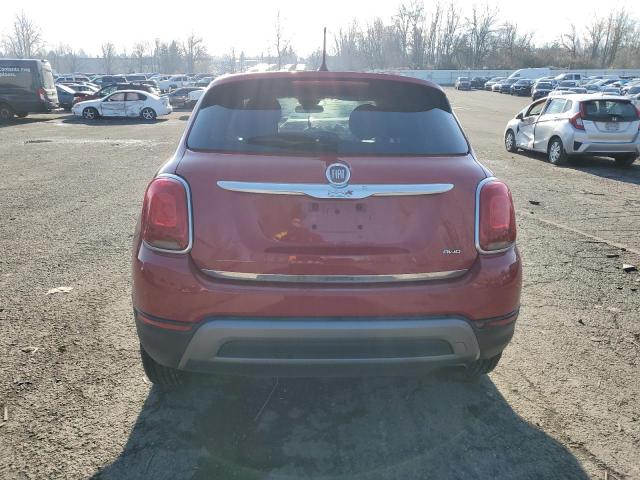 ZFBCFYCT1GP378784 - 2016 FIAT 500X TREKKING RED photo 6