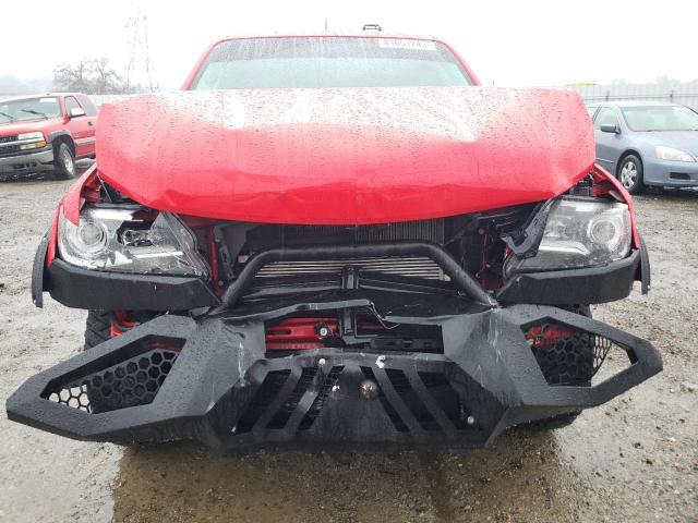 1GCGTDEN6H1245473 - 2017 CHEVROLET COLORADO Z71 RED photo 5